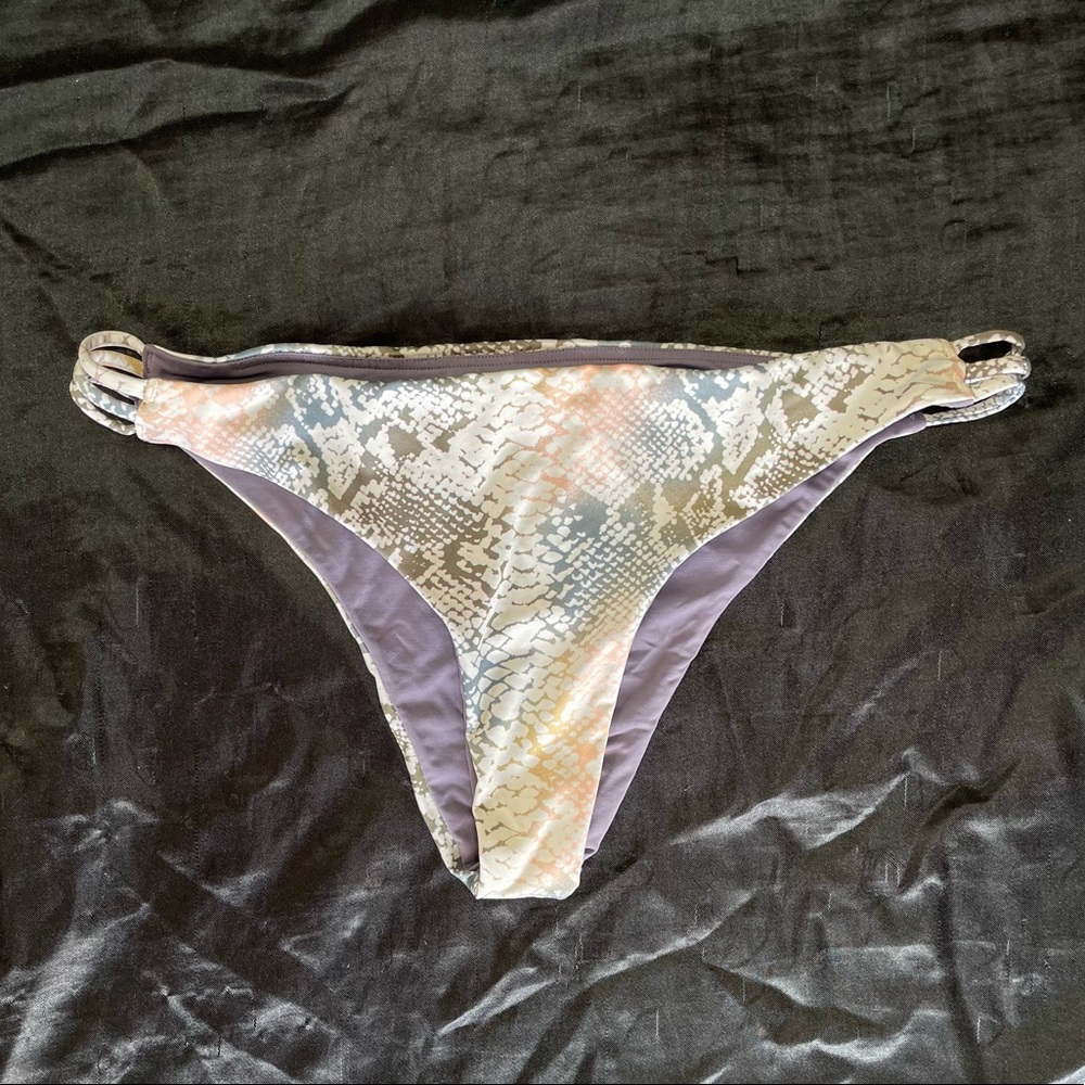 Rainbow Animal Print ROXY Bikini Bottom